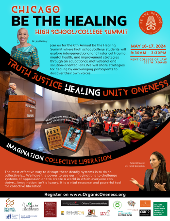 Chicago Be the Healing High School/College Summit Flyer