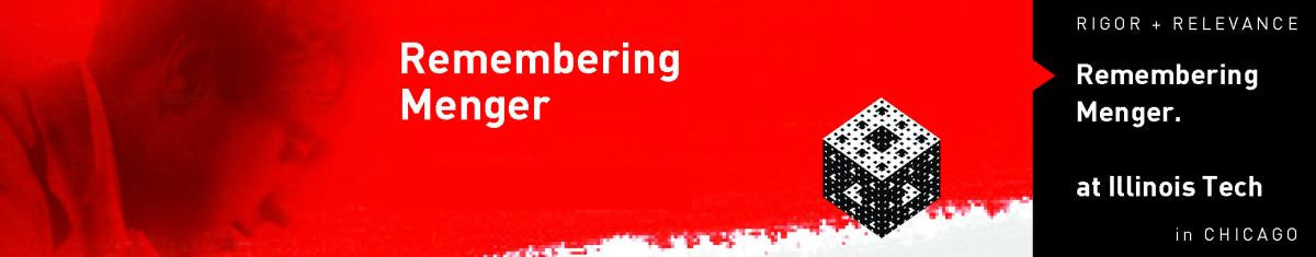 Remembering Menger header