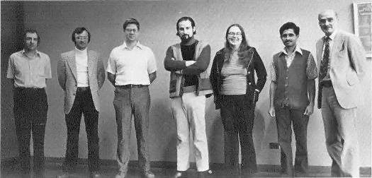 CS Faculty 1979