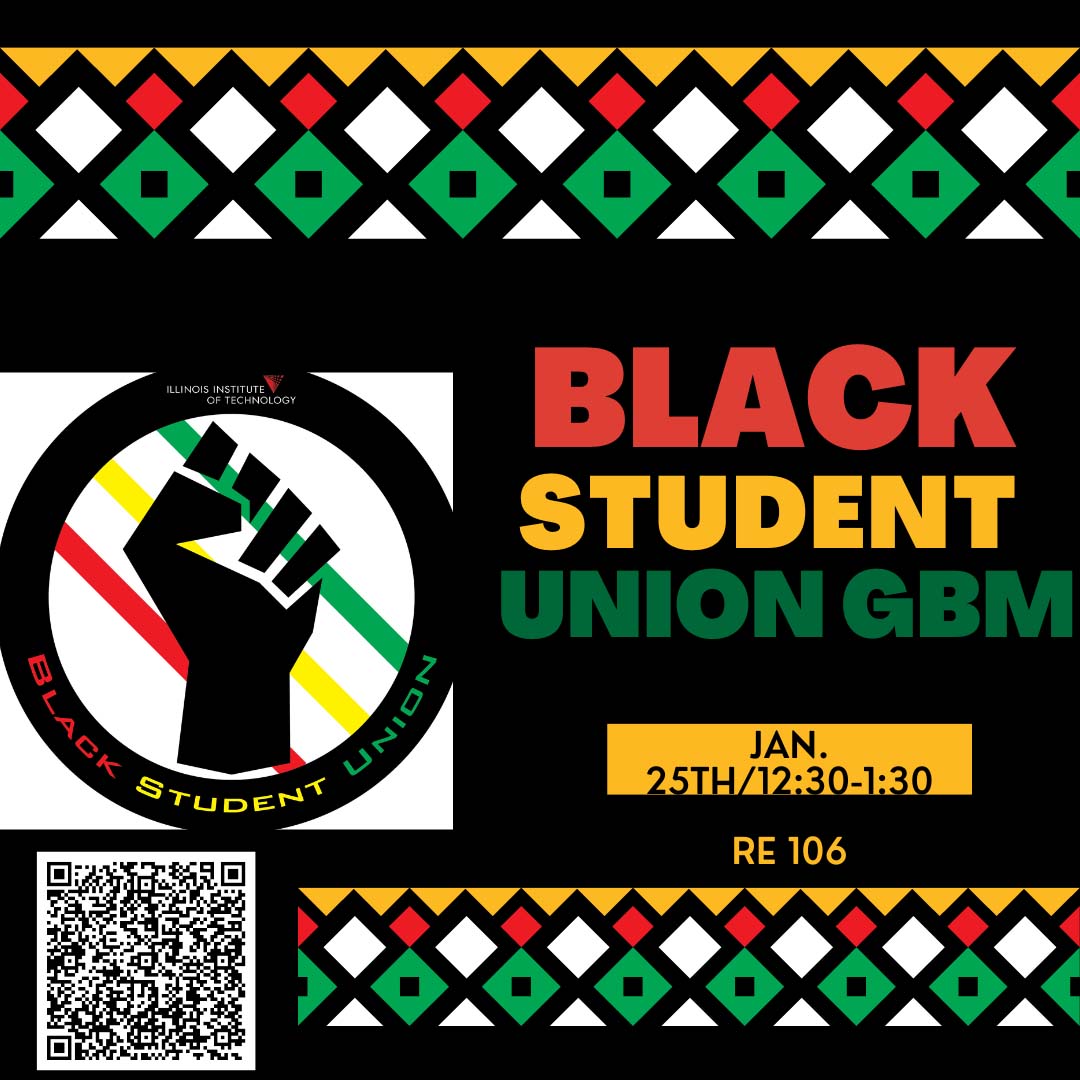 Black Student Union event flyer