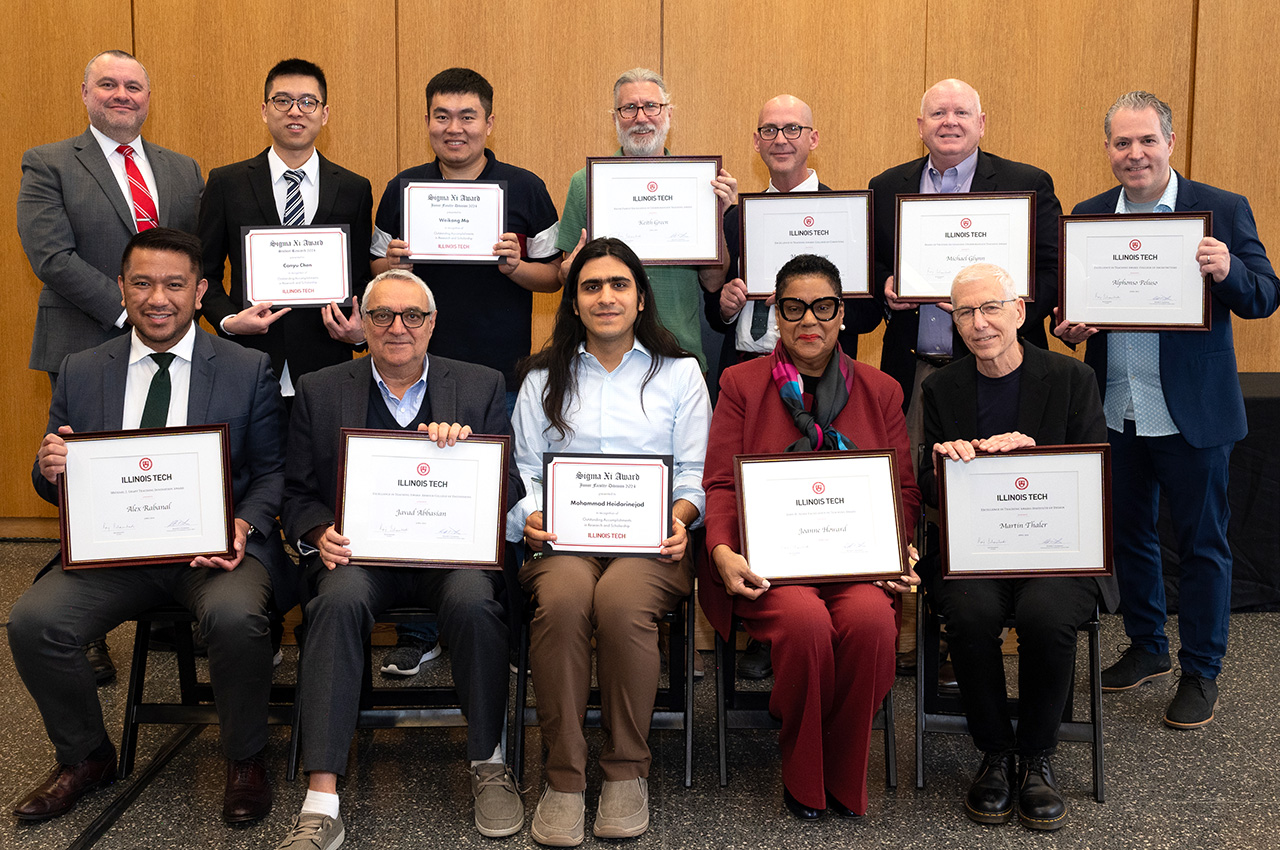 Illinois Tech faculty teaching award winners 2024