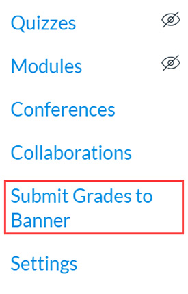 01 Submit Grades to Banner