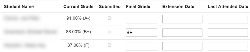 05 Submit Individual Grades