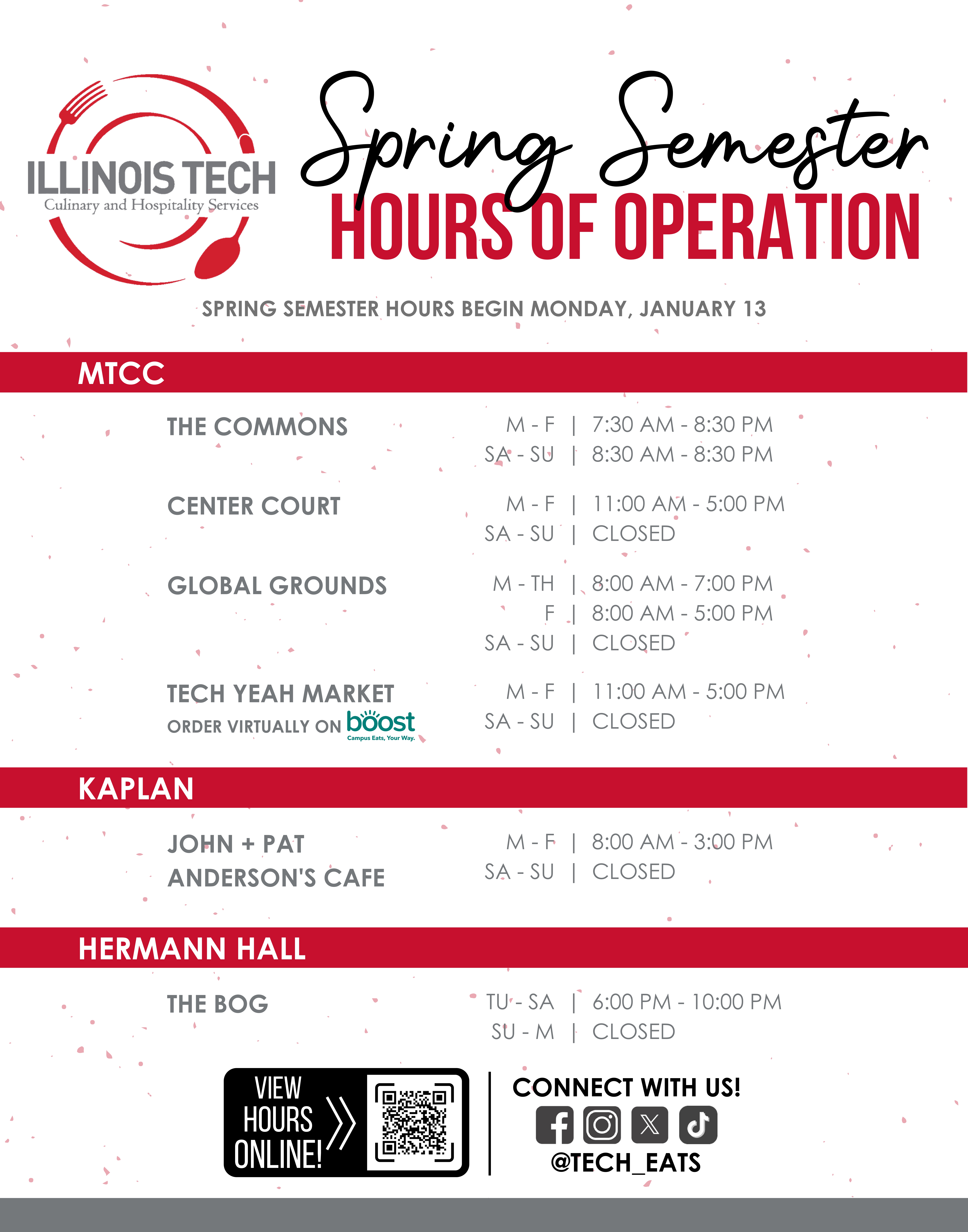 Spring Hours