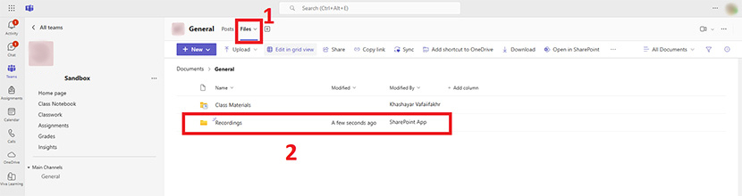 16 Meeting Recordings