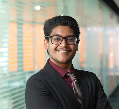 Center for Leadership Academy Scholar Danish Nadar