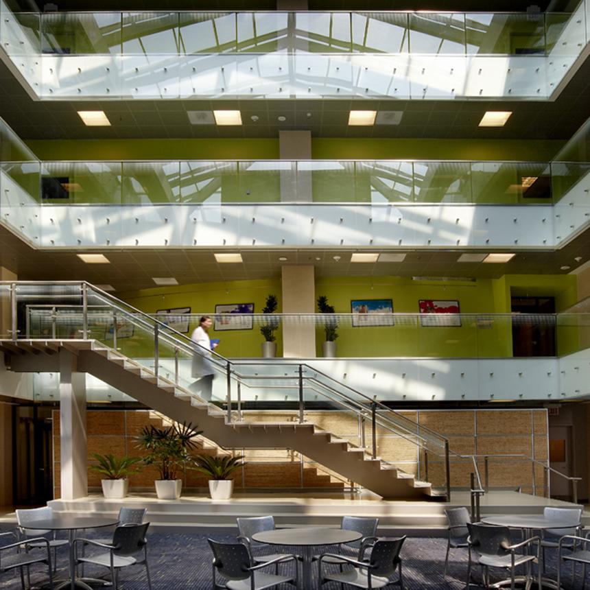 Interior photo of the University Technology Park