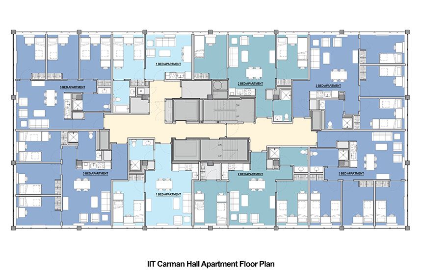 Carman Hall Apartment Floor Plan