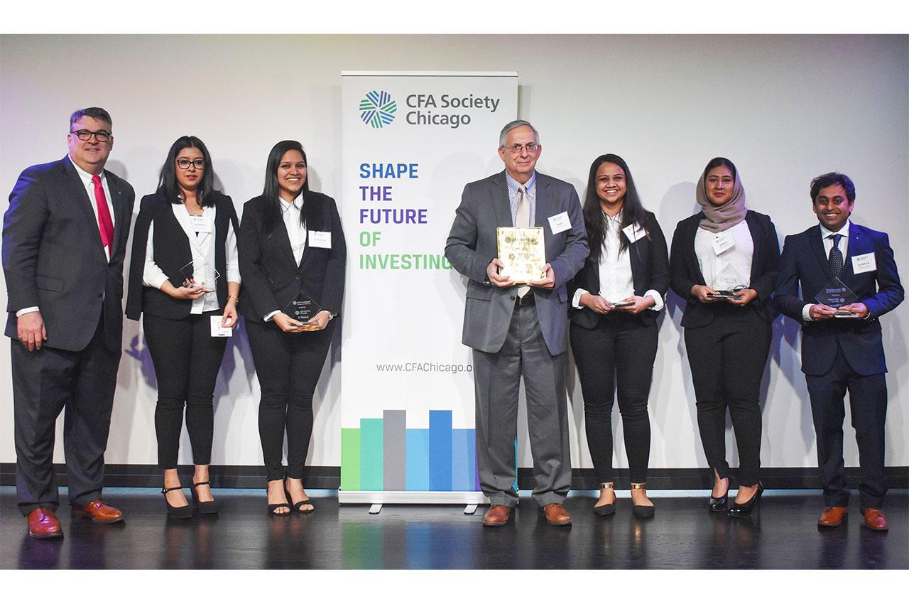 Stuart Team Puts Up Winning Numbers in CFA Institute Research Challenge