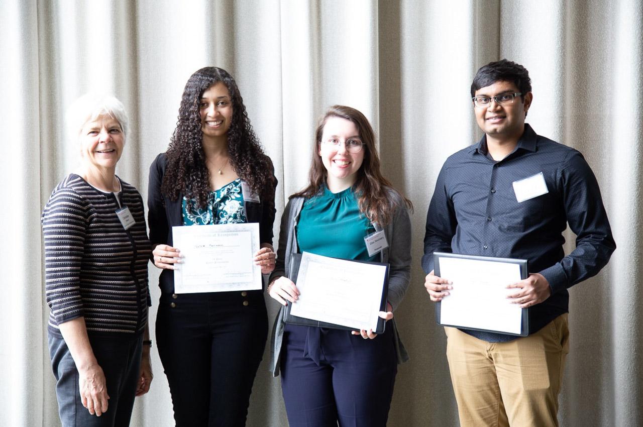 Group photo of Lewis College undergraduate research day winners