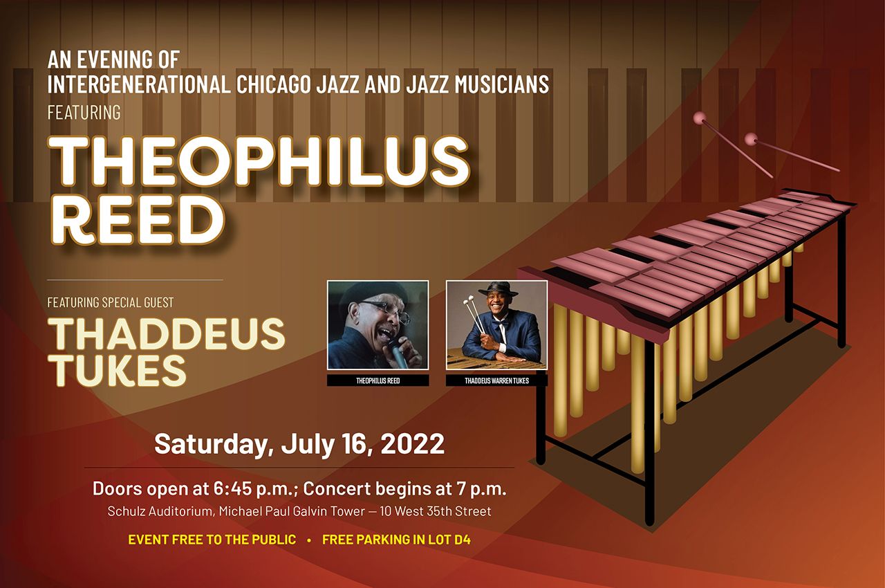 Poster for Theo Reed and Thaddeus Tukes concert