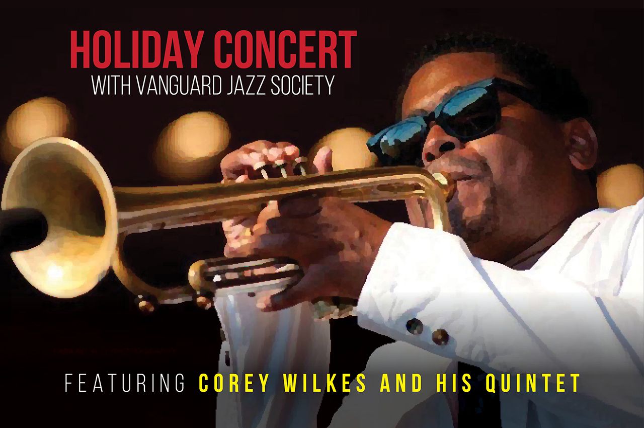jazz holiday concert flyer