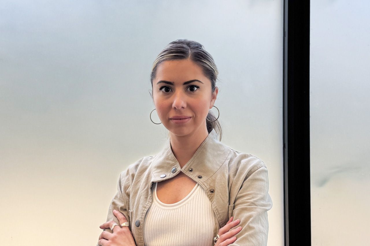Headshot of Catherine Wilmes in Crown Hall