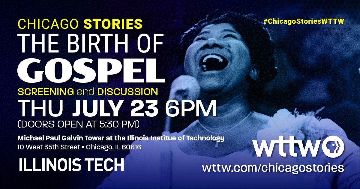Graphic for The Birth of Gospel film screening event