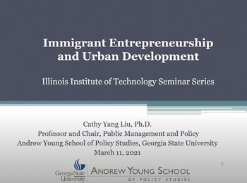 Immigrant Entrepreneurship and Urban Development