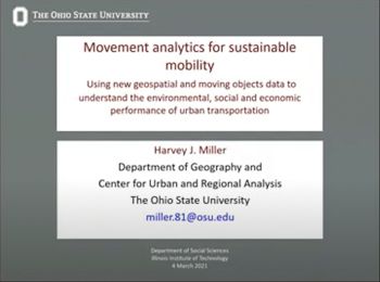 Movement Analytics for Sustainable Mobility