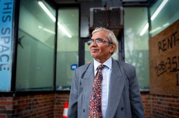 Gurram Gopal, industry professor of industrial technology and management, was honored with a Fulbright Award.