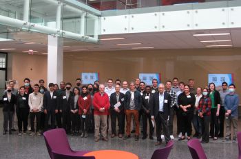 Photo of people who attended the 2022 MMAE Student Research Competition and Departmental Awards 