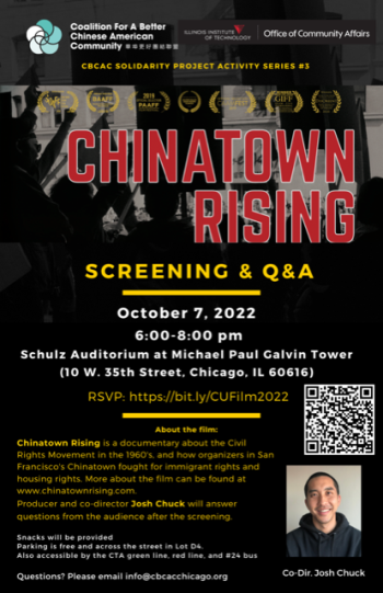 Chinatown Rising flyer