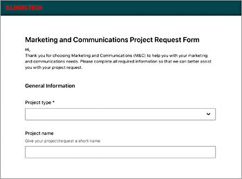 M&C Wrike Project Request Form