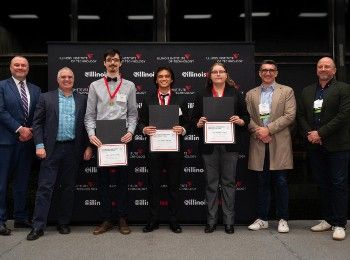Grainger Computing Innovation 1st Prize winners InfaSafe