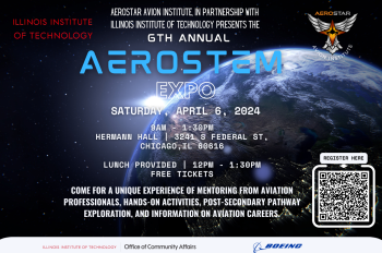 Flyer for 6th Annual AeroSTEM Expo