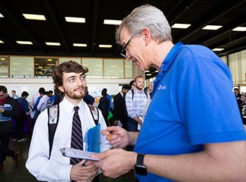 Recruiting event at Illinois Tech