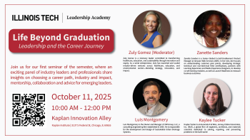 M. A. and Lila Self Leadership Academy Seminar Flyer