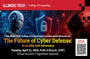 The Future of Cyber Defense Online Panel Discussion Poster Image