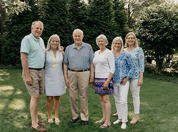 Former Illinois Tech Trustee Bill Bartholomay and his family