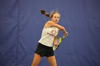 Illinois Tech women’s tennis player Martyna Kalinowska