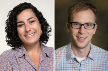 Composite photo of Goni Halevi (left) and Bryce Littlejohn (right)