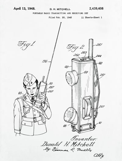 Motorola Handie Talkie Diagram 1942
