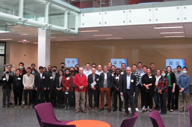 Photo of people who attended the 2022 MMAE Student Research Competition and Departmental Awards 
