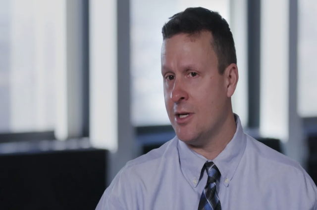 Headshot image of Associate Professor David Lampert for expert report video