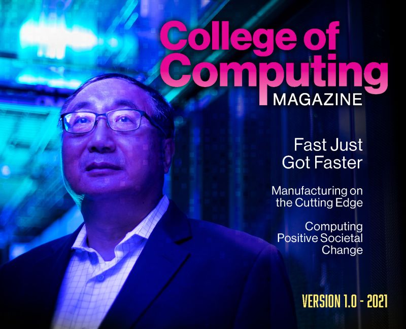 College of Computing Magazine Cover Fall 2021