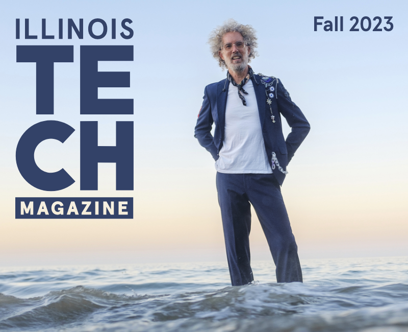Illinois_Tech_Magazine_Fall_2023_Cover_Brooks_Atwood